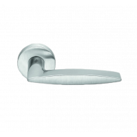 Дверная ручка Colombo Design GAIA GR11RY хром матовый в комплекте с накладками под цилиндр Дверная ручка Colombo Design GAIA GR11RY хром матовый в комплекте с накладками под цилиндр