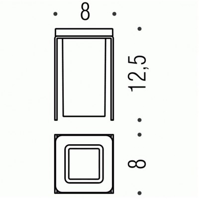 Стакан COLOMBO DESIGN OVER B7041 настольный