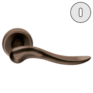 Дверная ручка Colombo Design PETER ID11R античная латунь в комплекте с накладками под ключ для межкомнатых дверей