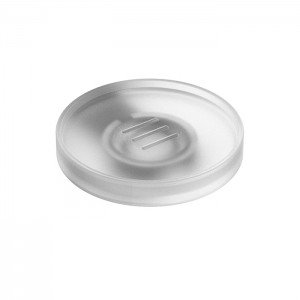 Colombo Mini Мыльница подвесная, чёрный матовый/матовое стекло Colombo Mini Мыльница подвесная, чёрный матовый/матовое стекло