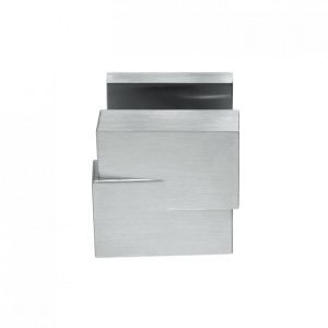 Дверная ручка Colombo Design CUT MS 15 хром матовый в комплекте с накладками под ключ для межкомнатых дверей Дверная ручка Colombo Design CUT MS 15 хром матовый в комплекте с накладками под ключ для межкомнатых дверей