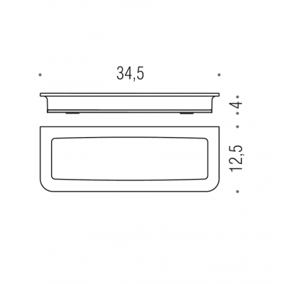 Полочка для губки COLOMBO DESIGN LULU B6242