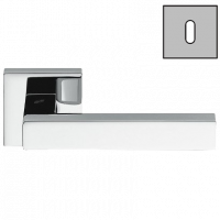 Дверная ручка Colombo Design ELLESSE SLIM BD21RF хром на тонкой розетке в комплекте с накладками под ключ для межкомнатых дверей Дверная ручка Colombo Design ELLESSE SLIM BD21RF хром на тонкой розетке в комплекте с накладками под ключ для межкомнатых дверей