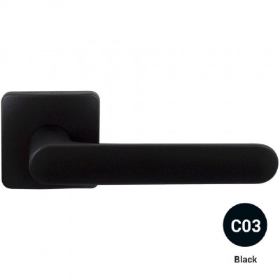Дверная ручка Colombo Design ONE Q CC21RSB.C03 черный