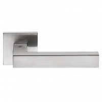 Дверная ручка Colombo Design ELLESSE SLIM BD21RSBF хром матовый на тонкой розетке Дверная ручка Colombo Design ELLESSE SLIM BD21RSBF хром матовый на тонкой розетке