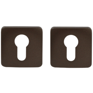 Накладка под цилиндр Colombo Design Rosetta OneQ CC23 бронза 2 шт