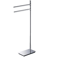 Стойка COLOMBO DESIGN SQUARE B9901.HPS напольная с полотенцедержателем