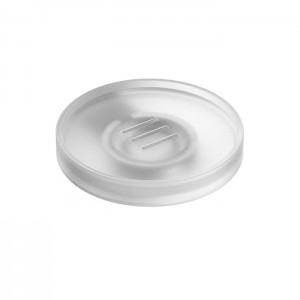 Colombo Mini Мыльница подвесная, хром/матовое стекло Colombo Mini Мыльница подвесная, хром/матовое стекло