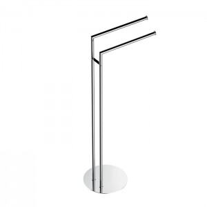 Colombo Mini Стойка с двойным полотенцедержателем, напольная, хром Colombo Mini Стойка с двойным полотенцедержателем, напольная, хром