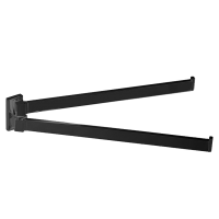 Полотенцедержатель COLOMBO DESIGN LOOK B1612.NM двойной Полотенцедержатель COLOMBO DESIGN LOOK B1612.NM двойной