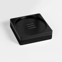 Colombo MiniQ Мыльница настольная, цвет: чёрный матовый