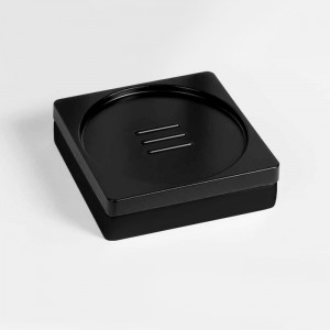 Colombo MiniQ Мыльница настольная, цвет: чёрный матовый