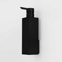 Colombo MiniQ Дозатор мыла подвесной, цвет: чёрный матовый Colombo MiniQ Дозатор мыла подвесной, цвет: чёрный матовый