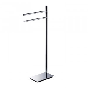 Стойка COLOMBO DESIGN SQUARE B9901 напольная с полотенцедержателем Стойка COLOMBO DESIGN SQUARE B9901 напольная с полотенцедержателем