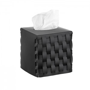 ADJ Салфетница, 12х12хH12 см., цвет: черный/серый ADJ Салфетница, 12х12хH12 см., цвет: черный/серый