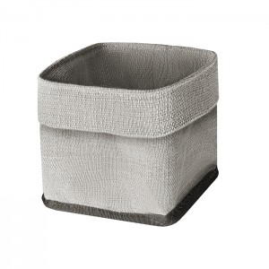 ADJ Мешок для корзины Mini Bottega 1013, 12x12xH13 см., цвет: Grigio ADJ Мешок для корзины Mini Bottega 1013, 12x12xH13 см., цвет: Grigio