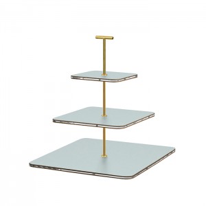 ADJ Сервировочная стойка 30x30xH35см., ручка Т, цвет: небесный голубой/фурнитура золото ADJ Сервировочная стойка 30x30xH35см., ручка Т, цвет: небесный голубой/фурнитура золото