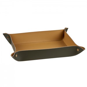 ADJ Мелочница, 20x14xH5 см., цвет: оливковый/горчичный ADJ Мелочница, 20x14xH5 см., цвет: оливковый/горчичный