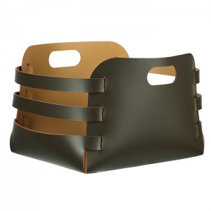 ADJ Корзина Riga, 27x36xH25 см., цвет: оливковый/горчичный ADJ Корзина Riga, 27x36xH25 см., цвет: оливковый/горчичный