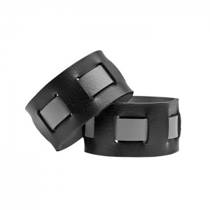 ADJ Кольцо для салфеток Bottega, D5 см., цвет: черный/серый ADJ Кольцо для салфеток Bottega, D5 см., цвет: черный/серый