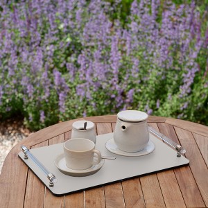 ADJ Поднос Linfinito, 42x36xH5 см., цвет: устричный/пепельная роза, фурнитура графит ADJ Поднос Linfinito, 42x36xH5 см., цвет: устричный/пепельная роза, фурнитура графит