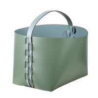 ADJ Корзина, 35x30xH26 см., цвет: эвкалипт/небесный ADJ Корзина, 35x30xH26 см., цвет: эвкалипт/небесный