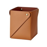 ADJ Коробочка MIU 7x7xH8 см., цвет: коньяк/бордо ADJ Коробочка MIU 7x7xH8 см., цвет: коньяк/бордо