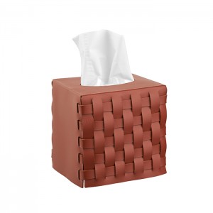 ADJ Салфетница, 12х12хH12 см., цвет: бордо/коньяк ADJ Салфетница, 12х12хH12 см., цвет: бордо/коньяк