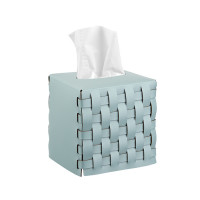 ADJ Салфетница, 12х12хH12 см., цвет: небесный/эвкалипт ADJ Салфетница, 12х12хH12 см., цвет: небесный/эвкалипт