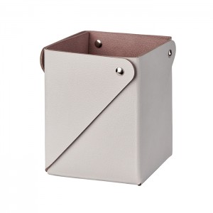 ADJ Коробочка MIU 7x7xH8 см., цвет: устричный/пепельная роза ADJ Коробочка MIU 7x7xH8 см., цвет: устричный/пепельная роза