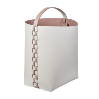 ADJ Корзина, 35x30xH45 см., цвет: устричный/пепельная роза ADJ Корзина, 35x30xH45 см., цвет: устричный/пепельная роза