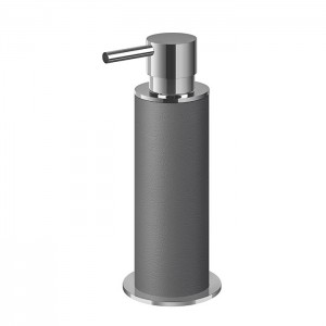 ADJ Диспенсер для жидкого мыла, D7xH19см., цвет: chrome/серый ADJ Диспенсер для жидкого мыла, D7xH19см., цвет: chrome/серый