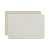 ADJ Прямоугольный плейсмат, 52x38 см., цвет: белый/панна котта