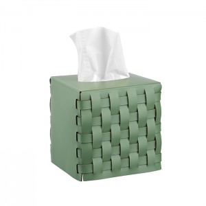 ADJ Салфетница, 12х12хH12 см., цвет: эвкалипт/небесно голубой ADJ Салфетница, 12х12хH12 см., цвет: эвкалипт/небесно голубой
