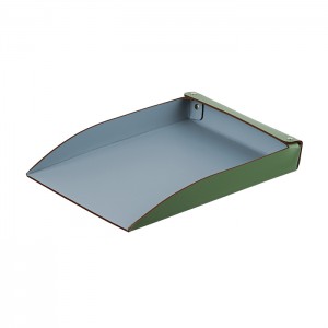 ADJ Лоток для бумаг, 32x23 см., цвет: эвкалипт/небесный ADJ Лоток для бумаг, 32x23 см., цвет: эвкалипт/небесный