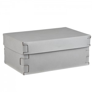 ADJ Коробка Snob, 32x20xH13,5 см., цвет: устричный/пепельная роза ADJ Коробка Snob, 32x20xH13,5 см., цвет: устричный/пепельная роза