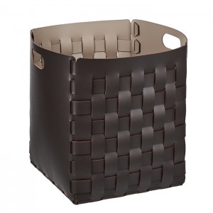 ADJ Корзинка Bottega, 35x35xH40 см., цвет: шоколад/капучино ADJ Корзинка Bottega, 35x35xH40 см., цвет: шоколад/капучино