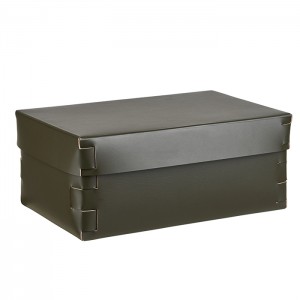 ADJ Коробка Snob, 32x20xH13,5 см., цвет: оливковый/горчичный ADJ Коробка Snob, 32x20xH13,5 см., цвет: оливковый/горчичный