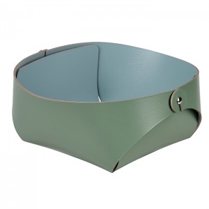 ADJ Корзинка Flora, 15x15xH7 см., цвет: эвкалипт/небесный ADJ Корзинка Flora, 15x15xH7 см., цвет: эвкалипт/небесный