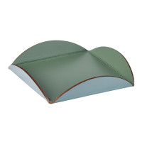 ADJ Подставка для сервировки, 15x15 см., цвет: эвкалипт/небесный ADJ Подставка для сервировки, 15x15 см., цвет: эвкалипт/небесный