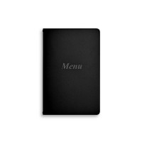 ADJ Меню для ресторана, 17x25 см., цвет: черный/серый ADJ Меню для ресторана, 17x25 см., цвет: черный/серый