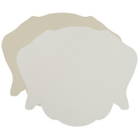 ADJ Костер детский Dog, 12x12 см., цвет: белый/панна котта ADJ Костер детский Dog, 12x12 см., цвет: белый/панна котта