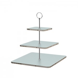 ADJ Сервировочная стойка 30x30xH35см., ручка круглая, цвет: небесный голубой/фурнитура хром ADJ Сервировочная стойка 30x30xH35см., ручка круглая, цвет: небесный голубой/фурнитура хром