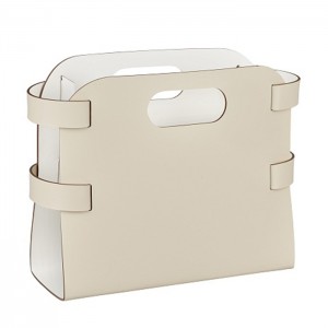 ADJ Журнальница, 16x36xH25 см., цвет: панна котта/белый ADJ Журнальница, 16x36xH25 см., цвет: панна котта/белый