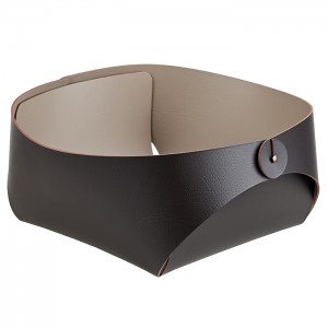 ADJ Корзинка Flora, 20x20xH9 см., цвет: шоколад/капучино ADJ Корзинка Flora, 20x20xH9 см., цвет: шоколад/капучино