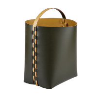 ADJ Корзина, 35x30xH45 см., цвет: оливковый/горчичный ADJ Корзина, 35x30xH45 см., цвет: оливковый/горчичный