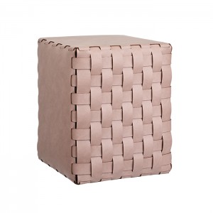 ADJ Пуф, 35x35xH40 см., цвет: пепельная роза/устричный ADJ Пуф, 35x35xH40 см., цвет: пепельная роза/устричный