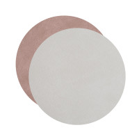 ADJ Круглый плейсмат, D35 см., цвет: устричный/пепельная роза ADJ Круглый плейсмат, D35 см., цвет: устричный/пепельная роза
