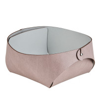 ADJ Корзинка Flora, 15x15xH7 см., цвет: пепельная роза/устричный ADJ Корзинка Flora, 15x15xH7 см., цвет: пепельная роза/устричный