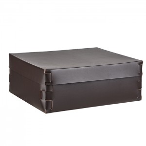 ADJ Коробка Snob, 36x30xH13,5 см., цвет: шоколад/капучино ADJ Коробка Snob, 36x30xH13,5 см., цвет: шоколад/капучино